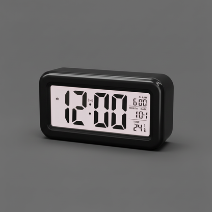 Digital Alarm Clock | Modern Battery-Operated Timepiece