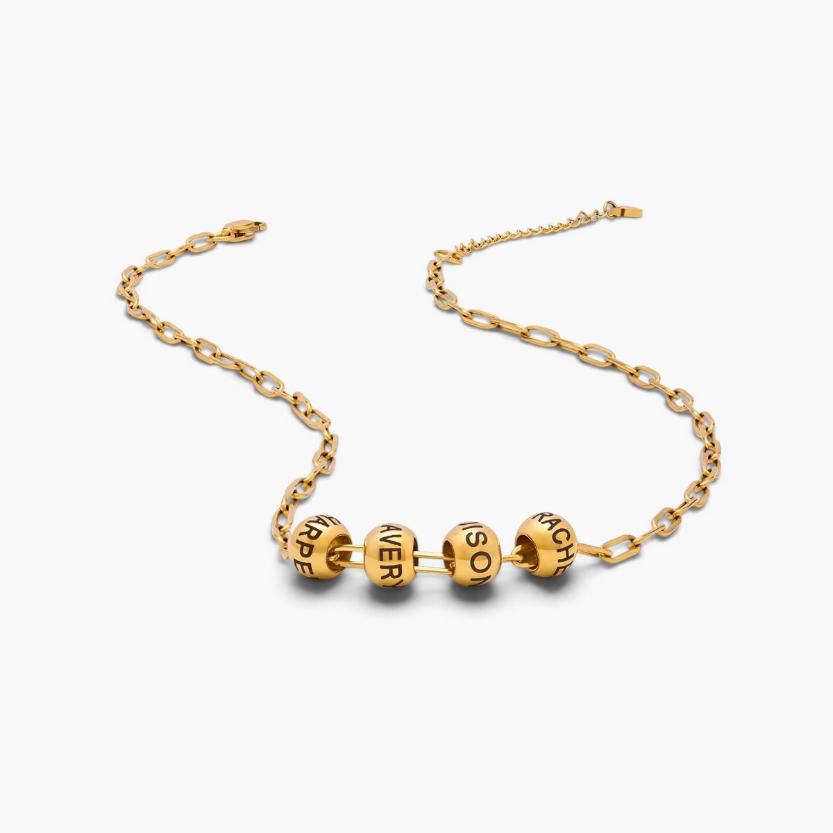 Personalized Name Bead Necklace