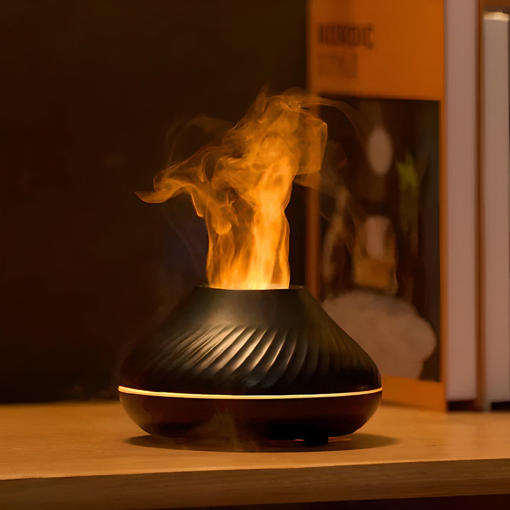 Cordless Essential Oil Diffuser & Humidifier, USB-C, 7 LED Colors, 28dB