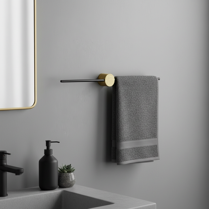 Elegant Metal Towel Rack | Modern Towel Bar for Bathroom