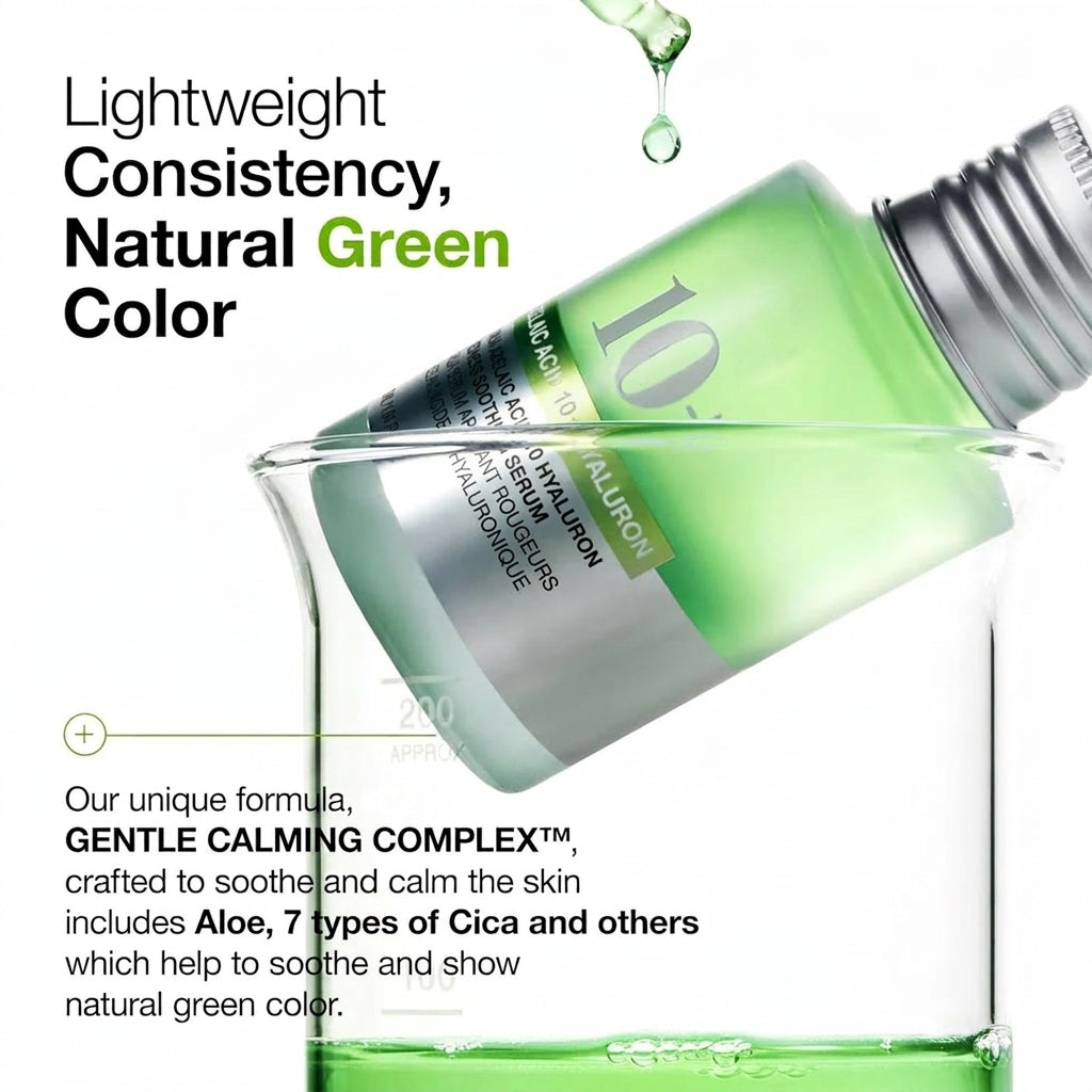 Azelaic Acid 10% Serum with Hyaluronic Acid for Redness & Uneven Skin Tone
