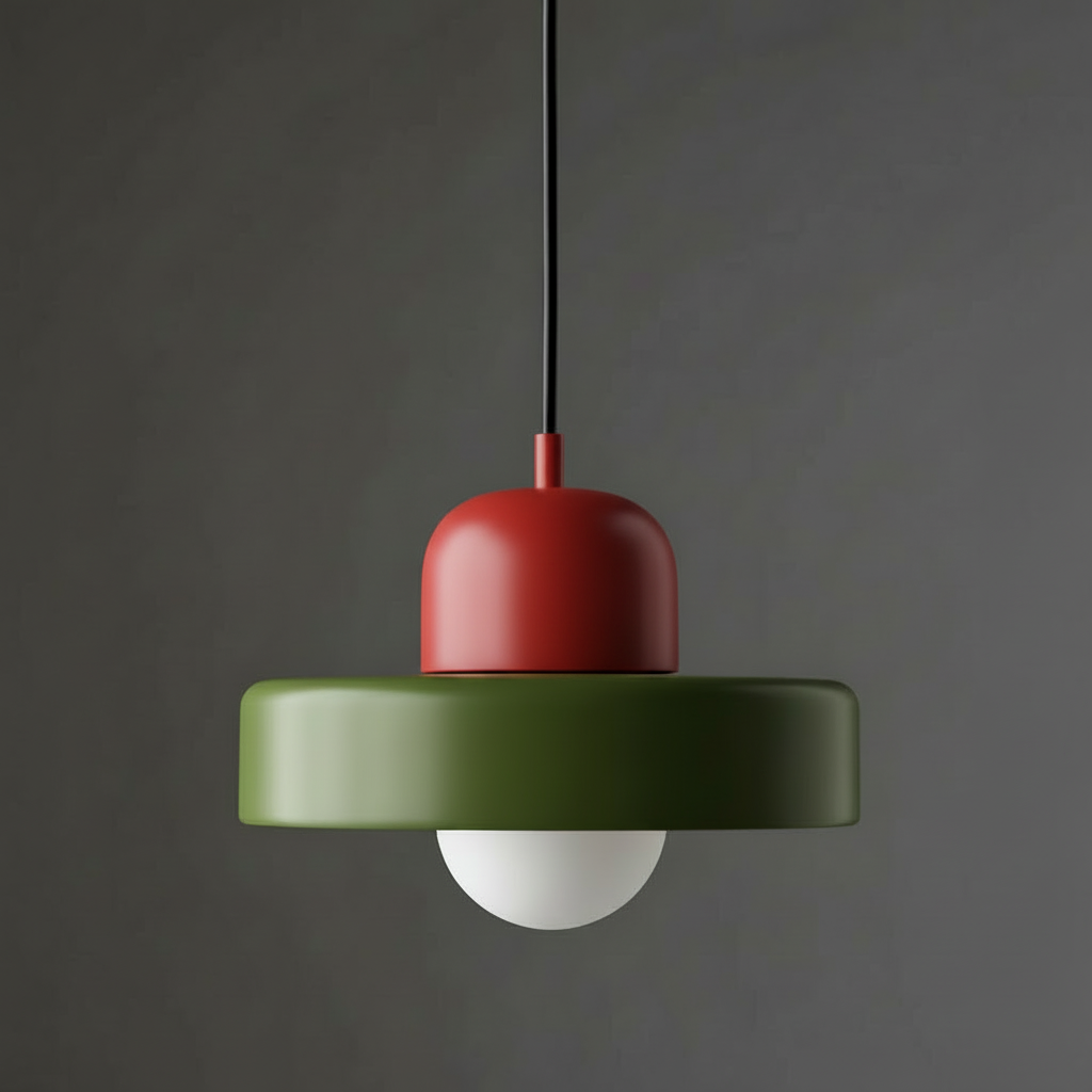 GlowGlass | Scandinavian Ceiling Lamp for Dining Room