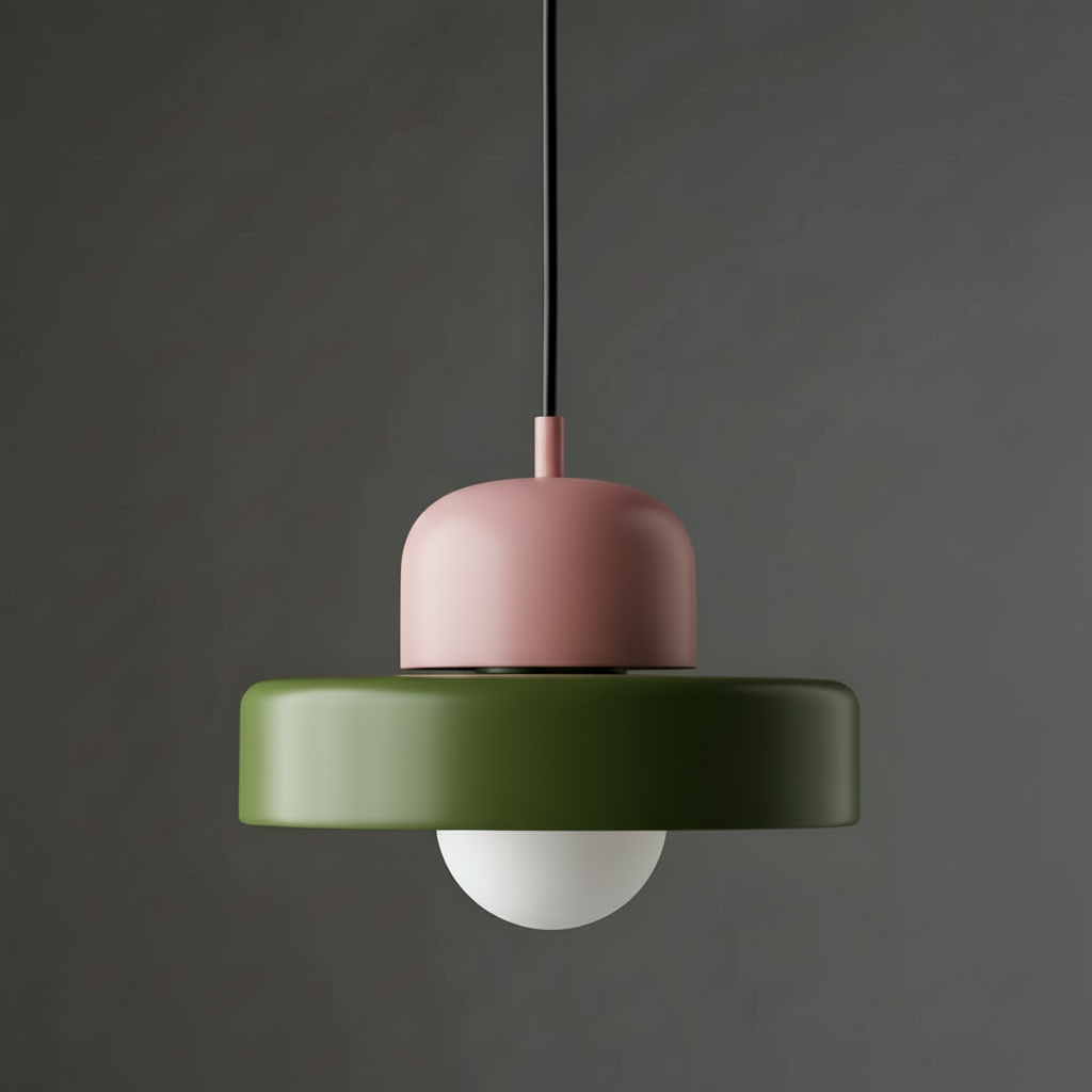 GlowGlass | Scandinavian Ceiling Lamp for Dining Room