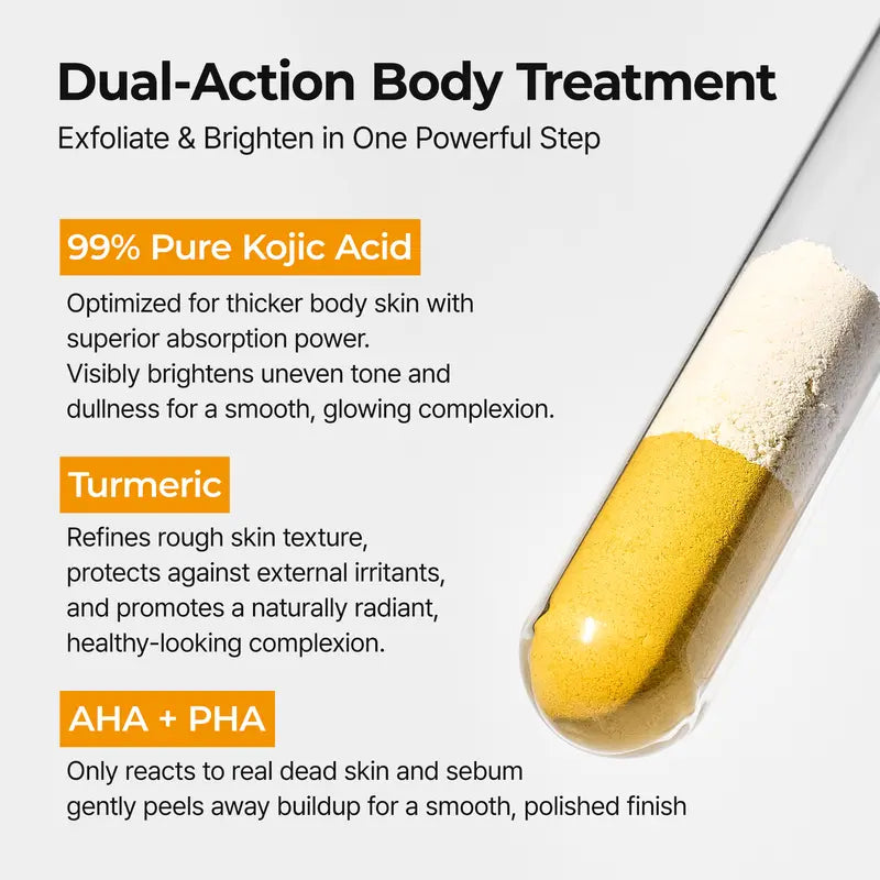 Peel Shot Kojic Acid Turmeric Duo with Niacinamide & Vitamin C for Brightening Care