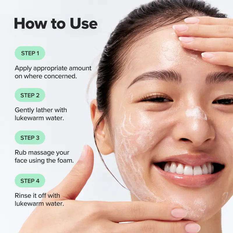 Green Plum Refreshing Cleanser for Deep Pore Cleansing & Hydration