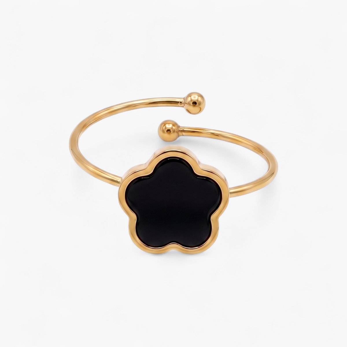 Black Clover Ring in Gold
