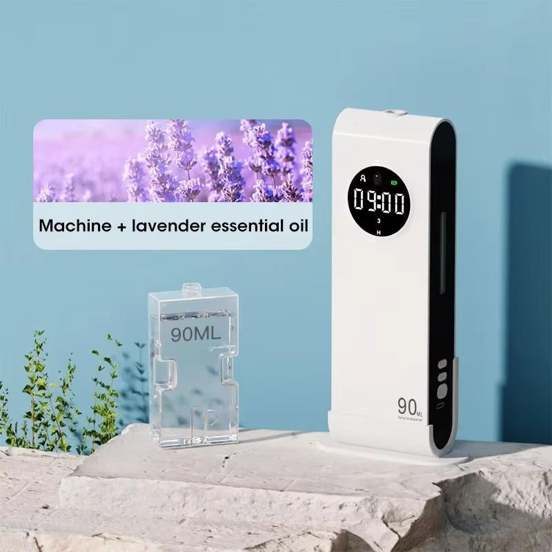 Automatic Air Freshener Dispenser, Motion Sensor, 5 Spray Levels, LED