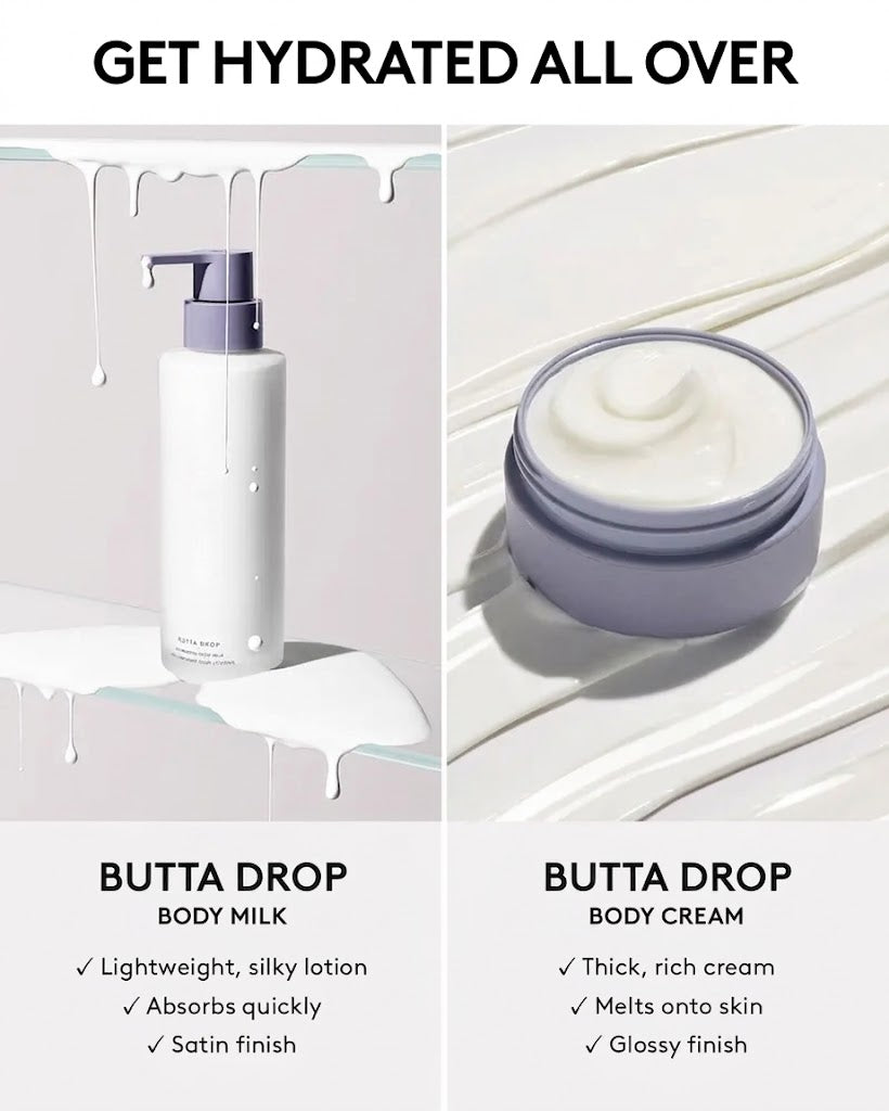 Skin Butta Drop Hydrating Body Milk Vanilla Dream for Dry Skin and Body Care