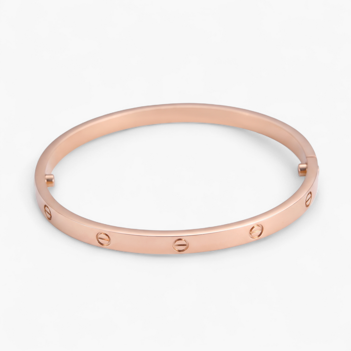 Elise Slim Cuff Bracelet - Rose Gold
