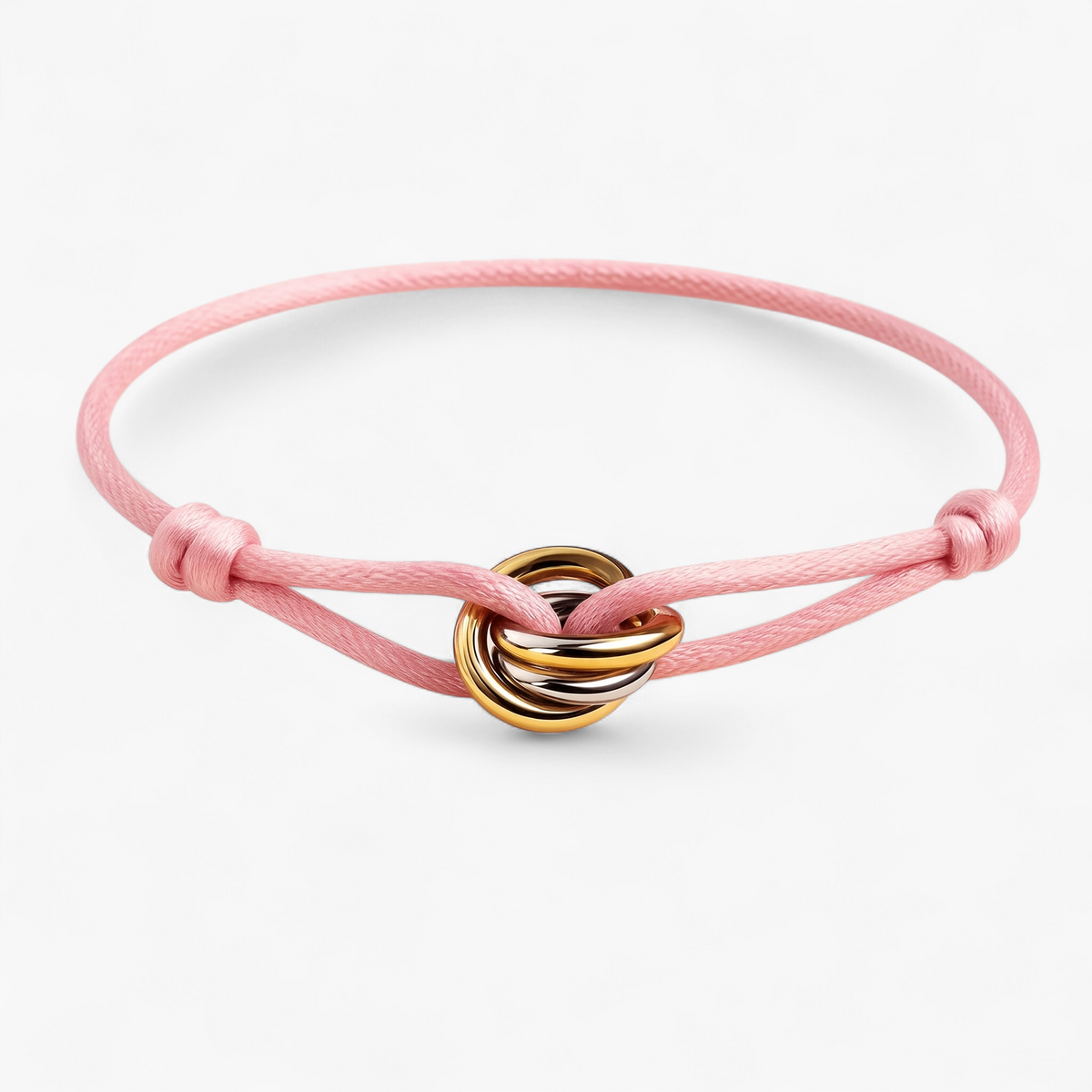 Valencia Cord Bracelet - Pink