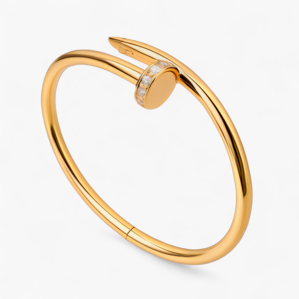 Ines Pavé Cuff Bracelet - Gold