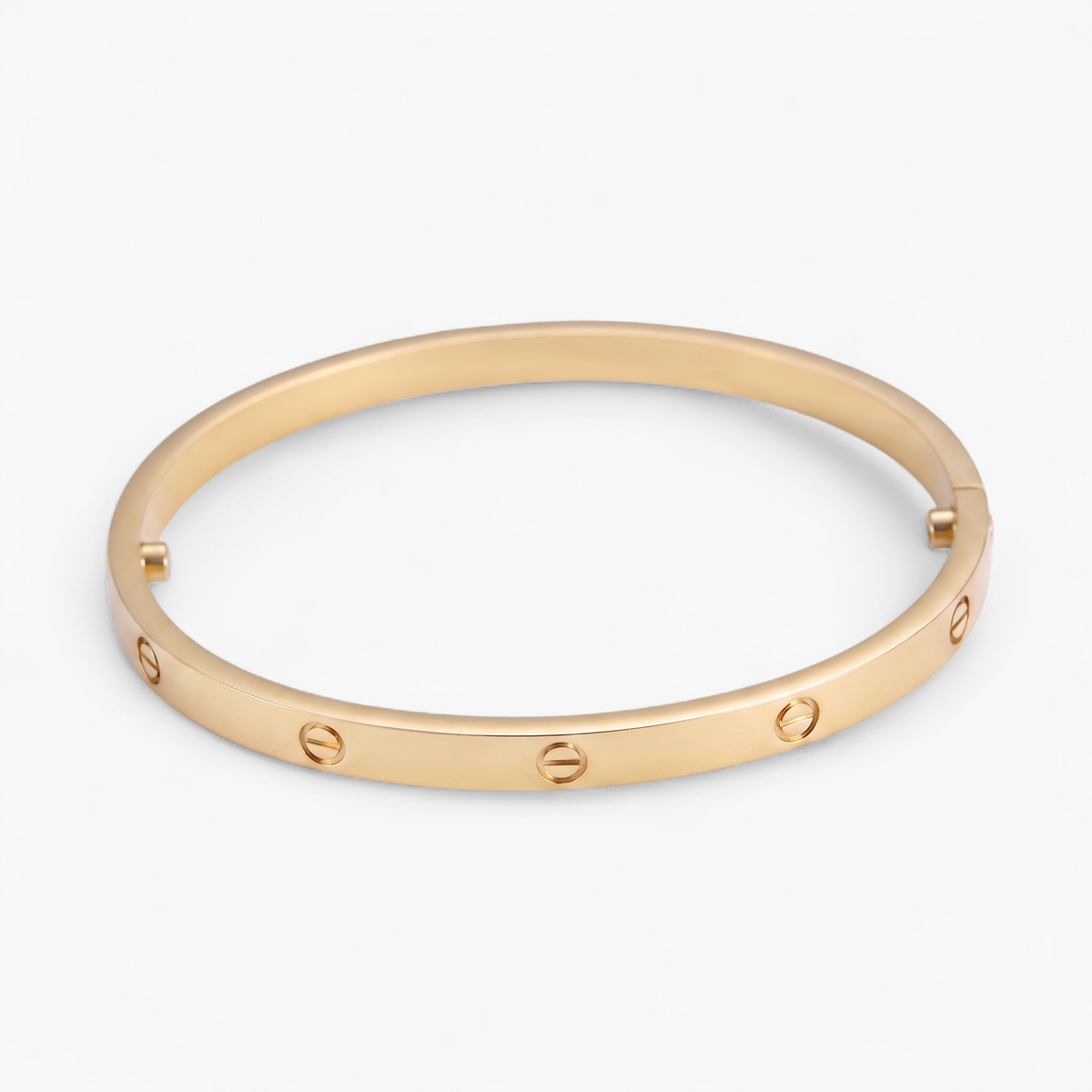 Elise Slim Cuff Bracelet - Gold