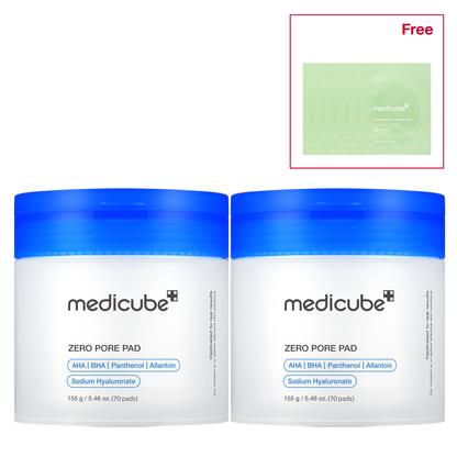 Medicube Zero Pore Pads with Salicylic Acid for Pores & Smooth Skin