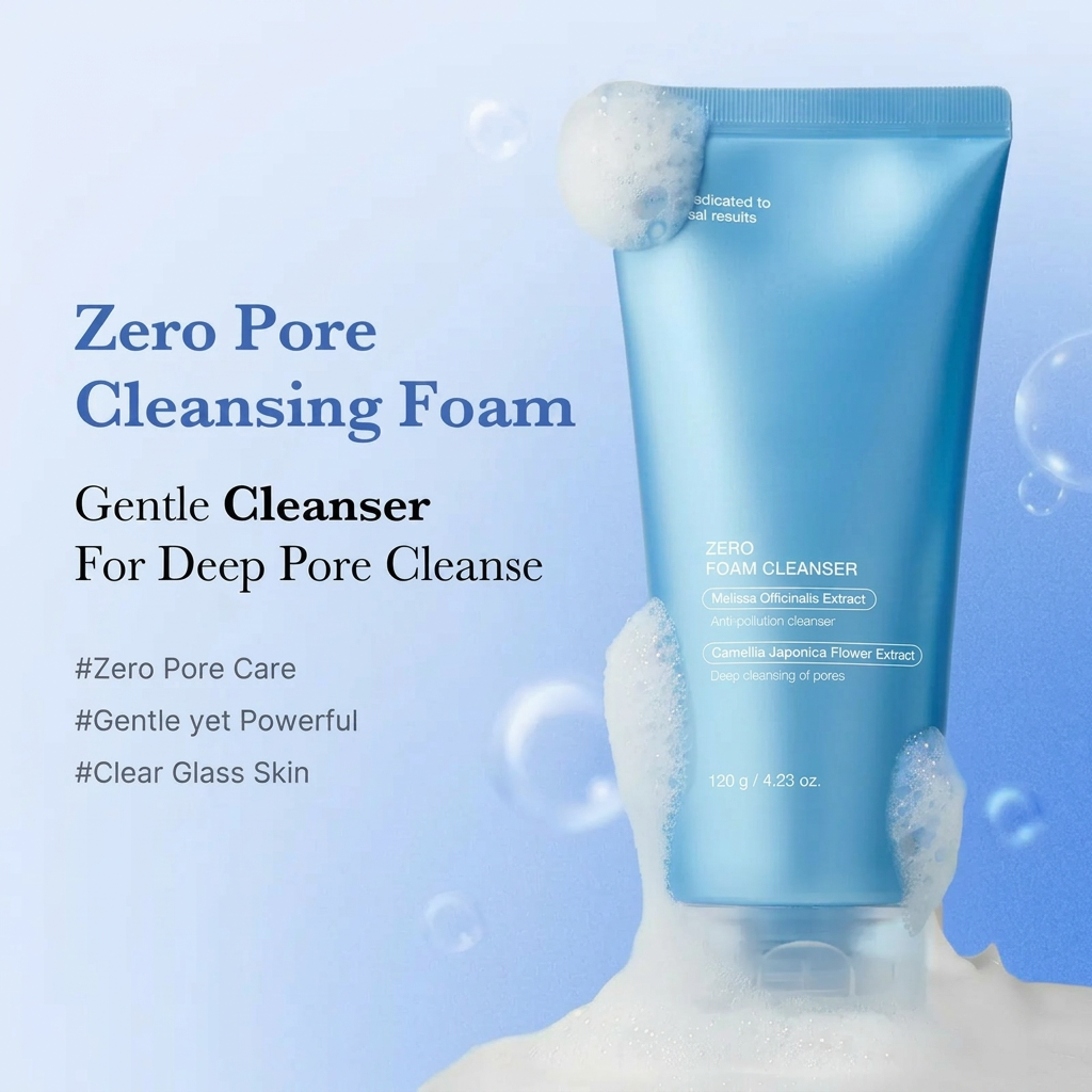 Zero Foam Cleanser with Salicylic Acid for Pores & Oily Skin