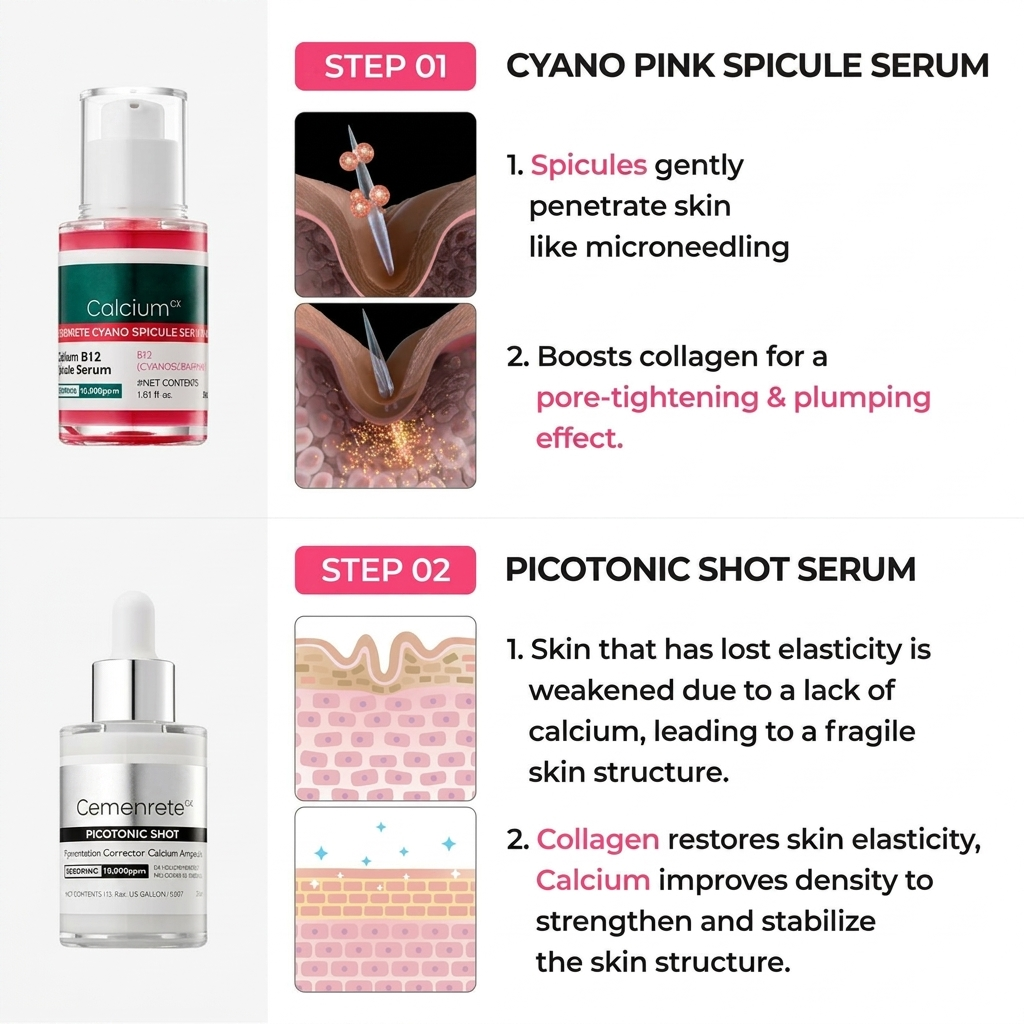 Firm & Lift Serum Duo with Collagen & Niacinamide for Skin Elasticity