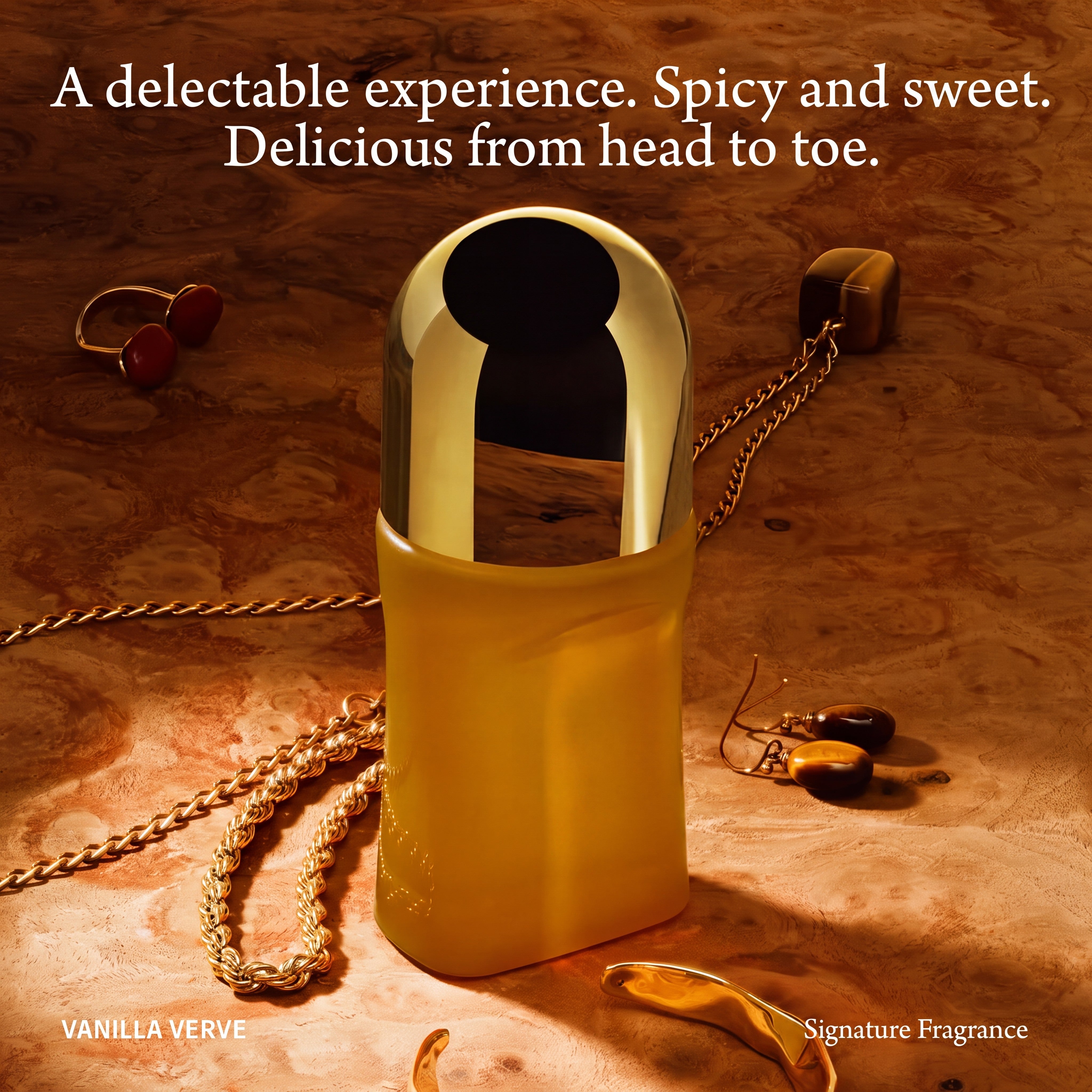 Vanilla Verve Mandelic Acid Deodorant Gel for Brightening, Even Tone & Freshness