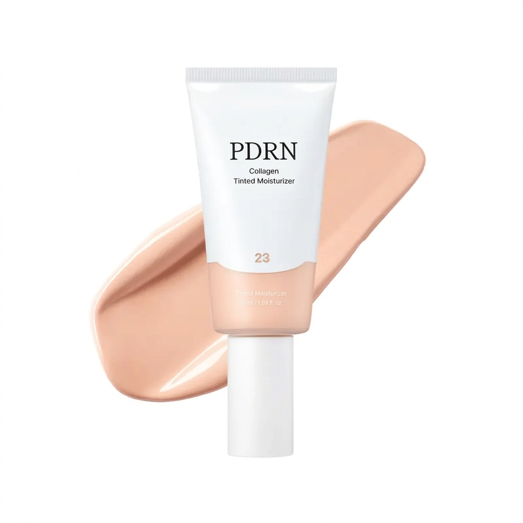 PDRN Collagen Tinted Moisturizer for Hydration, Even Tone & Radiance