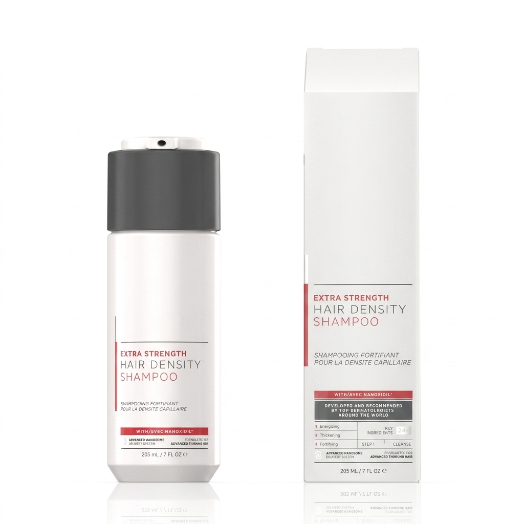 Extra Strength Hair DENSITY Shampoo for Thicker, Fuller-Looking Hair & Scalp Care