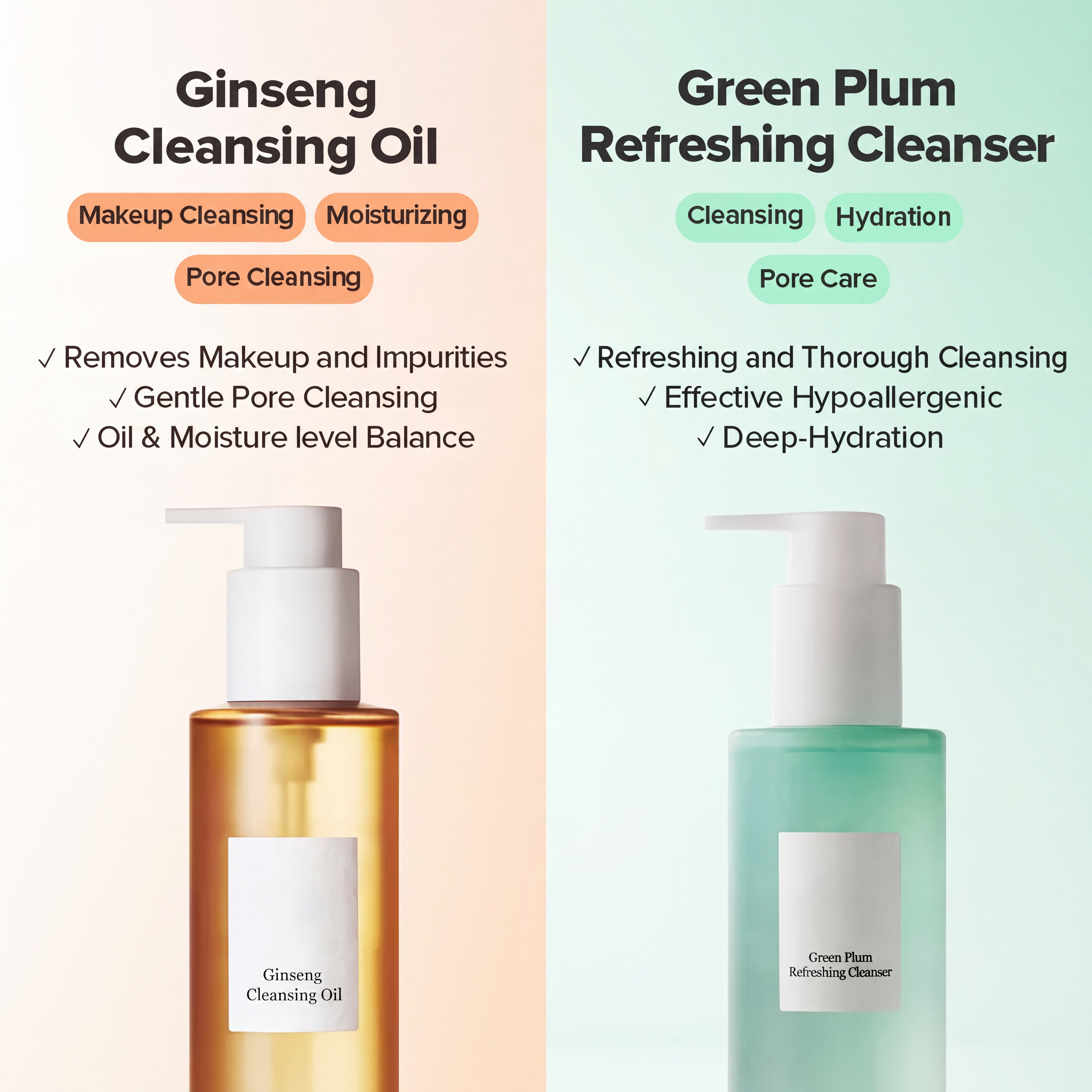 First-Time Mega Starter Set with Ginseng and Niacinamide for Pores and Dark Spots