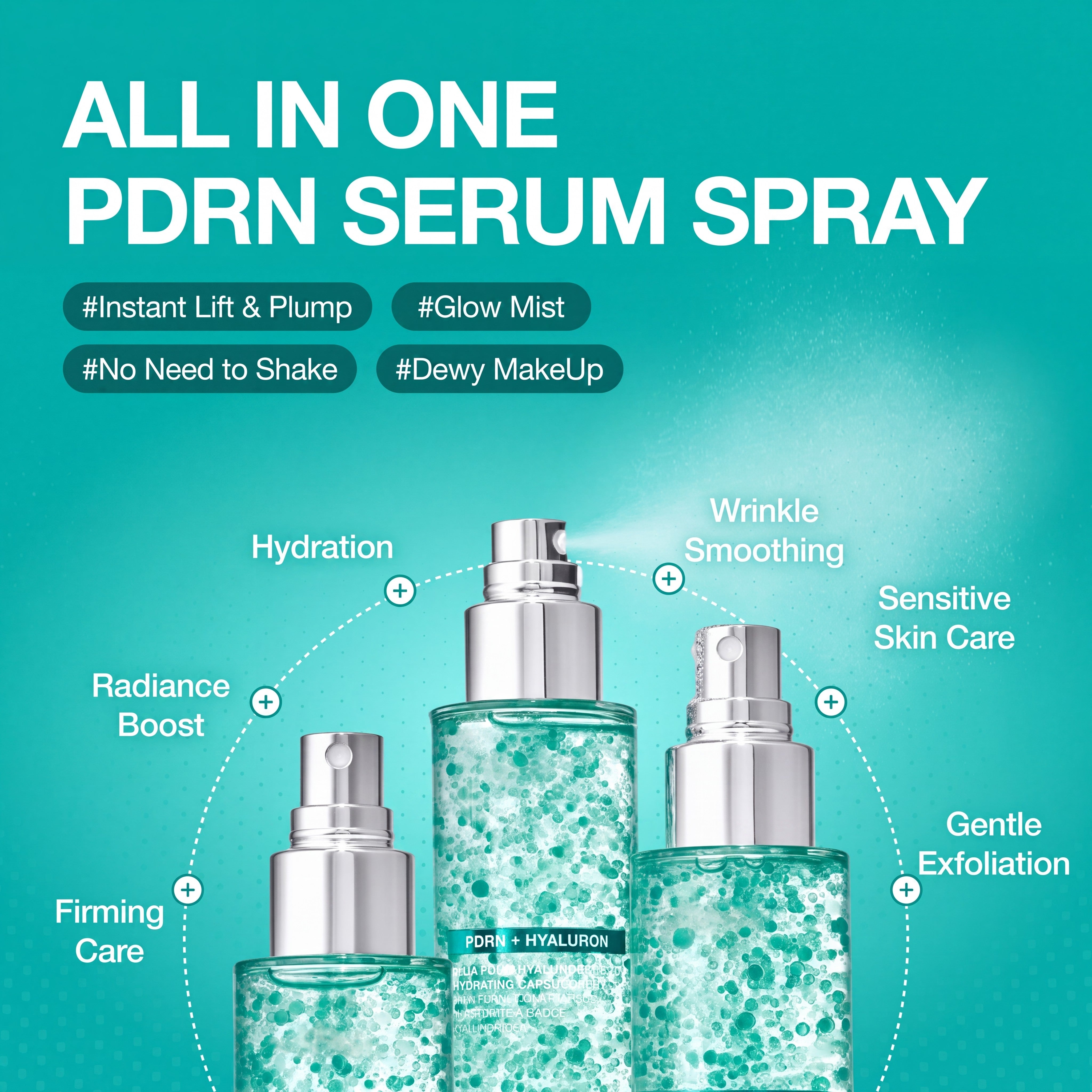 PDRN Dewy Glow Essential Duo with Hyaluronic Acid and Collagen