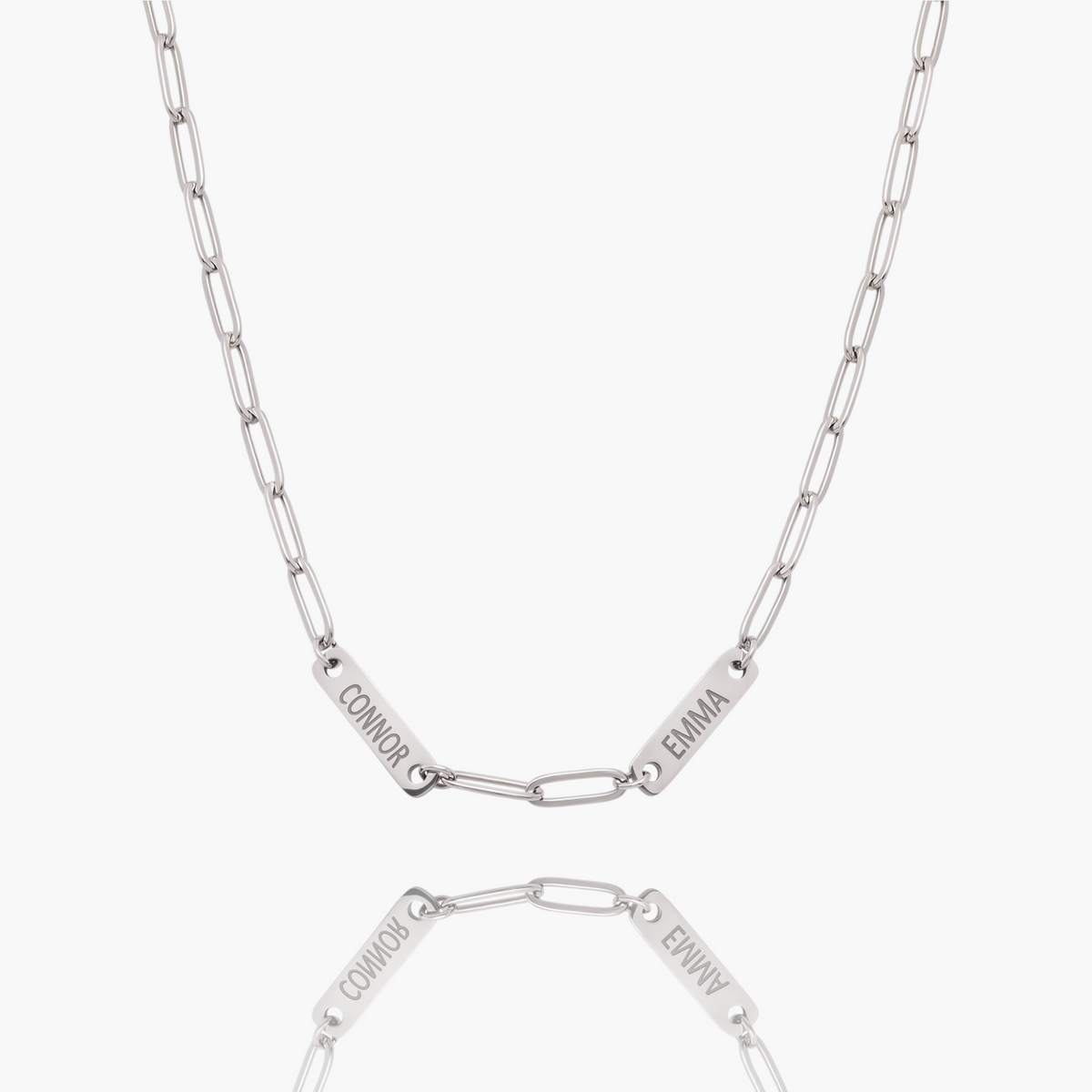 Personalized Name Paperclip Necklace