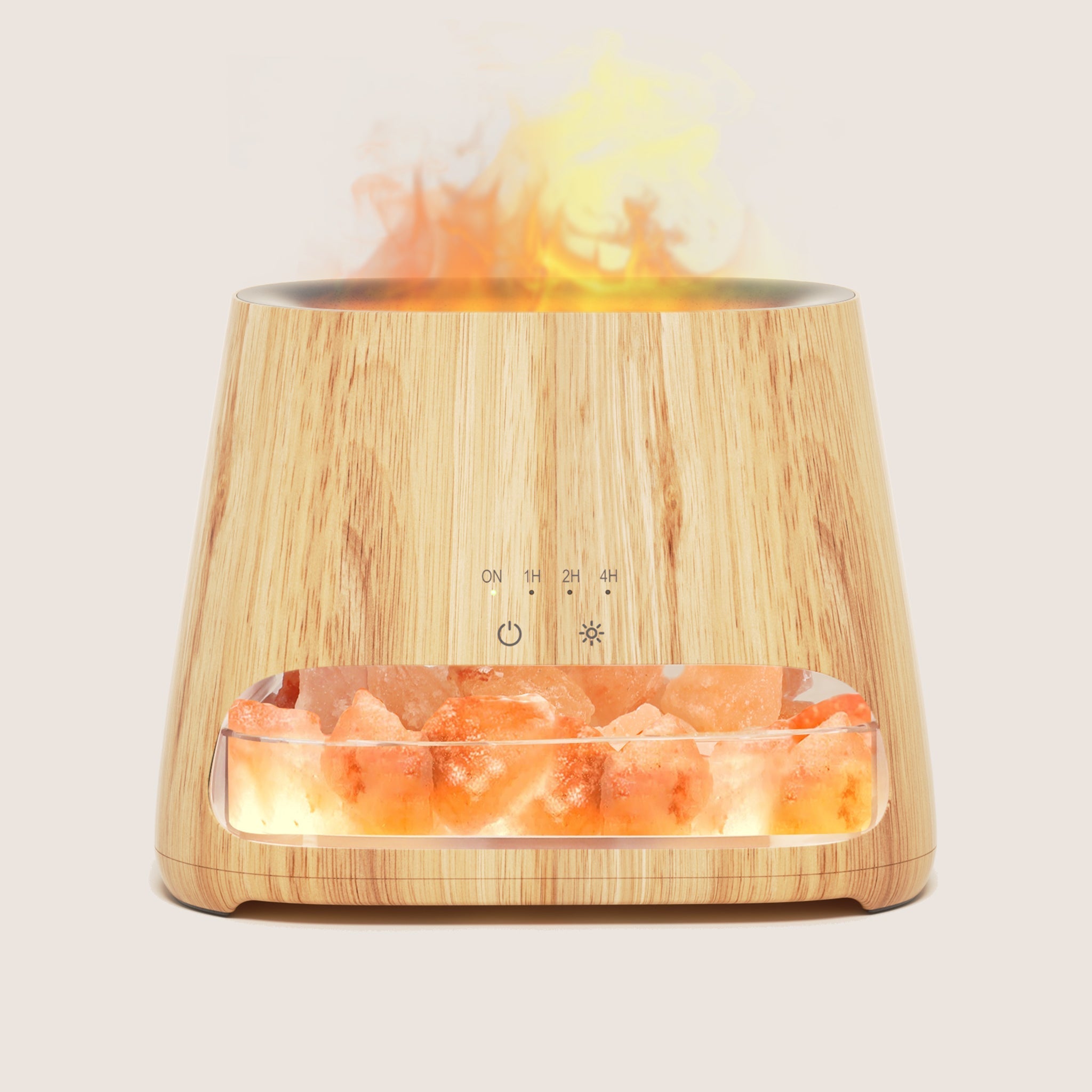 Essential Oil Diffuser & Humidifier, Himalayan Salt Lamp, Ultrasonic, Quiet