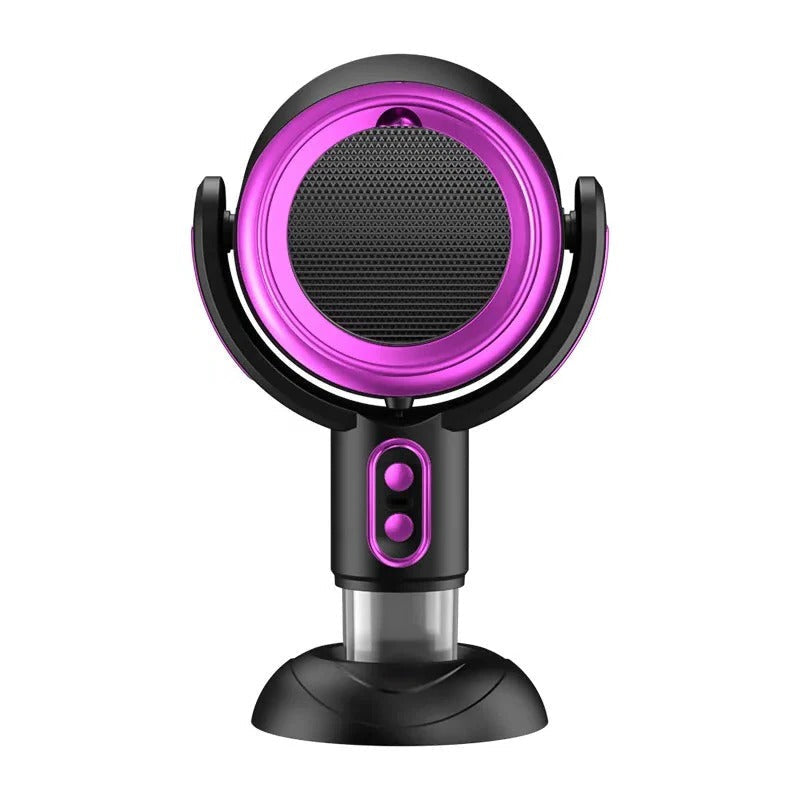 Portable Air Purifier Fan for Smoke & Odor, Ionizer, USB Rechargeable