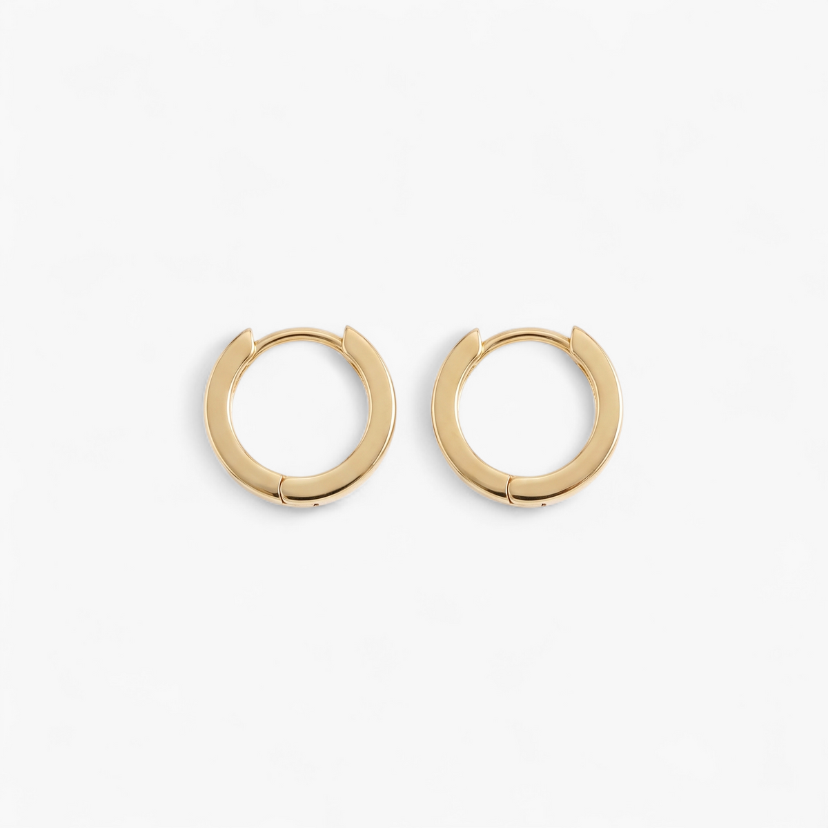 Mini Huggie Hoop Earrings - Gold