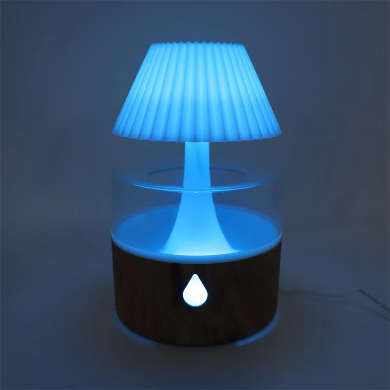 Rain Cloud Humidifier & Diffuser, Cool Mist, Night Light, USB, Auto Off