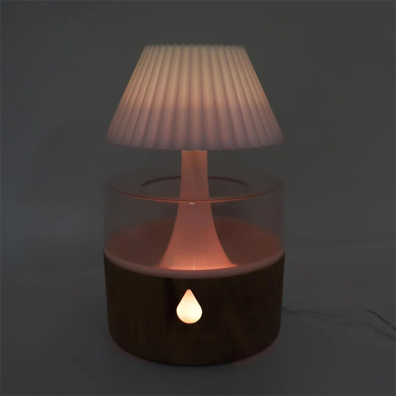 Rain Cloud Humidifier & Diffuser, Cool Mist, Night Light, USB, Auto Off