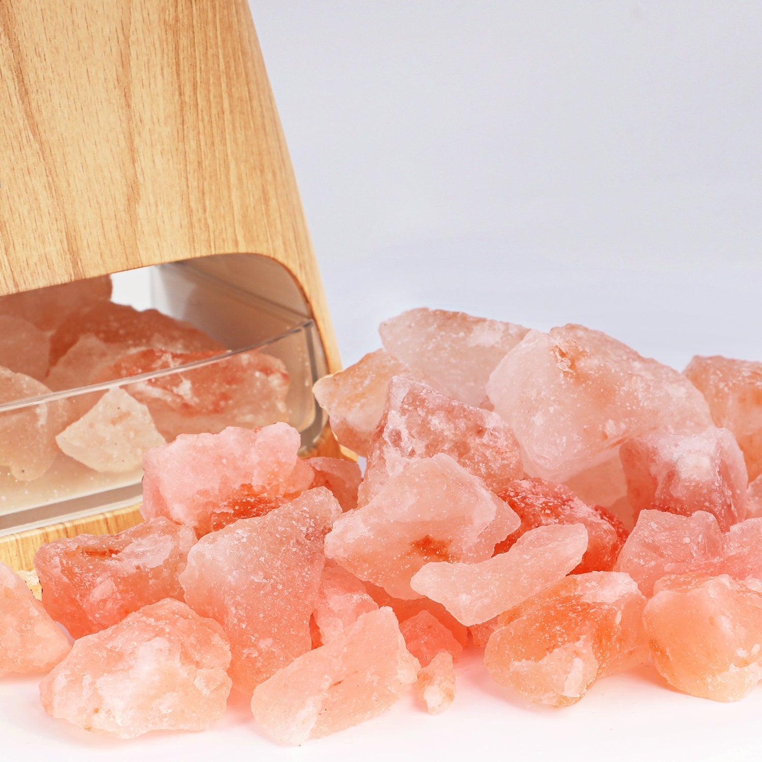 Essential Oil Diffuser & Humidifier, Himalayan Salt Lamp, Ultrasonic, Quiet