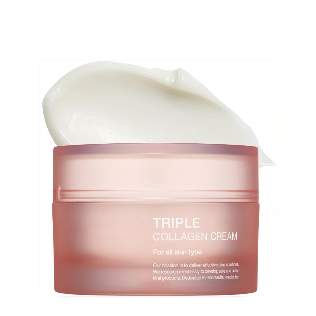 Triple Collagen Cream Korean Skincare for Wrinkles, Firming & Skin Barrier